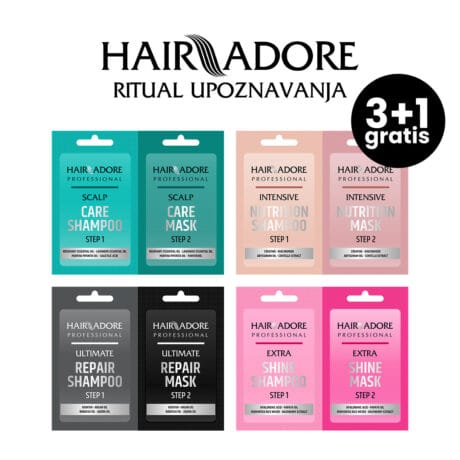 Hair Adore Ritual Upoznavanja 3+1 GRATIS