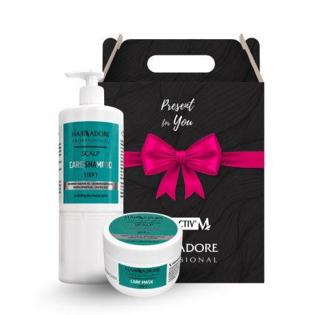 Hair Adore Scalp Care Gift set šampon 1 l + maska 450 ml