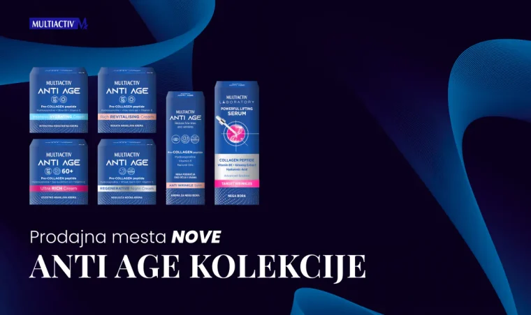Prodajna mesta NOVE Multiactiv Anti age kolekcije